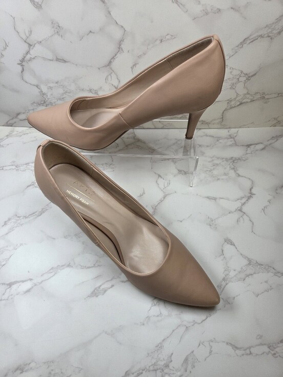 a new day Shoes - a new day Blush Nude Pointed-Toe Stiletto Pumps(B33)